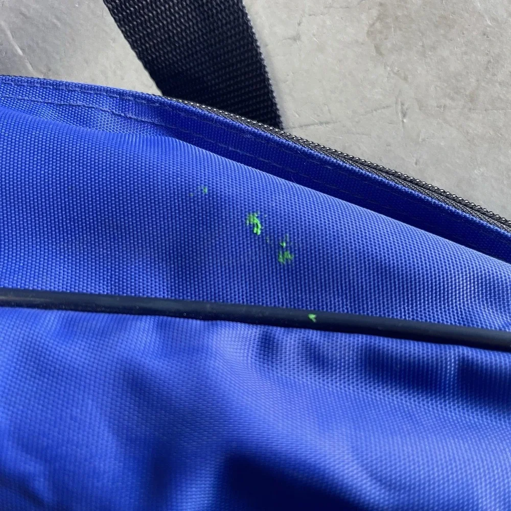 Polo Sport Ralph Lauren Blue Duffle Bag Y2K Gym Travel  90s USA RL